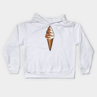 Soft Serve Twist Kids Hoodie